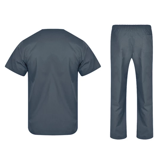 Costum industria alimentara sau Curatenie, tercot 180g/m2 gri inchis Costum industria alimentara sau Curatenie, tercot 180g/m2 gri inchis
