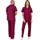 Costum industria alimentara sau Curatenie, tercot 180g/m2, visiniu Costum industria alimentara sau Curatenie, tercot 180g/m2, visiniu