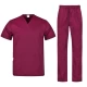 Costum industria alimentara sau Curatenie, tercot 180g/m2, visiniu Costum industria alimentara sau Curatenie, tercot 180g/m2, visiniu
