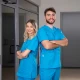 Costum industria alimentara sau Curatenie, tercot 180g/m2, albastru turcoaz Costum industria alimentara sau Curatenie, tercot 180g/m2, albastru turcoaz