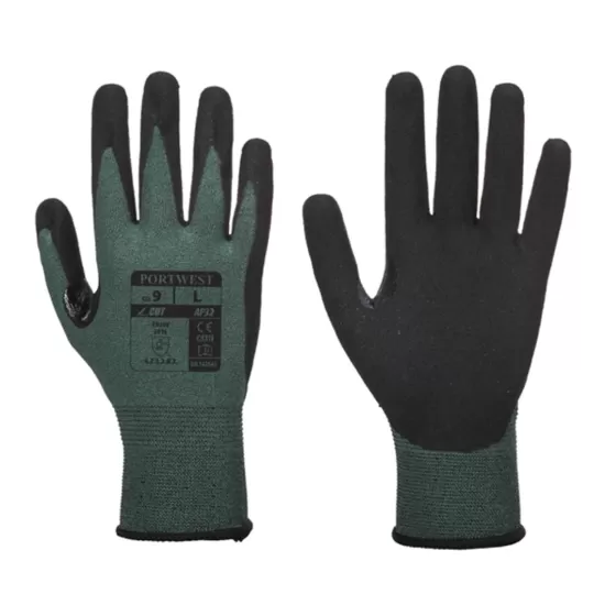 Manusi de protectie antitaiere Dexti Cut Pro [AP32] Negru si gri