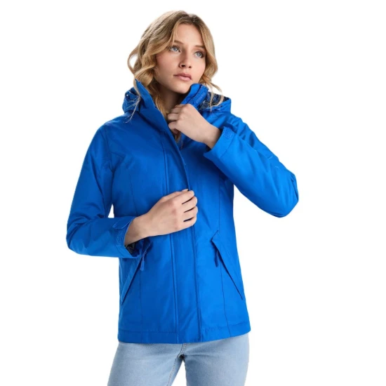 Jacheta de iarna femei, impermeabila, albastru royal