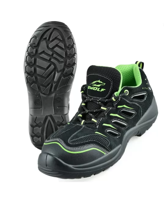 Sandale de protectie S1P cu bombeu din compozit, comode si respirabile