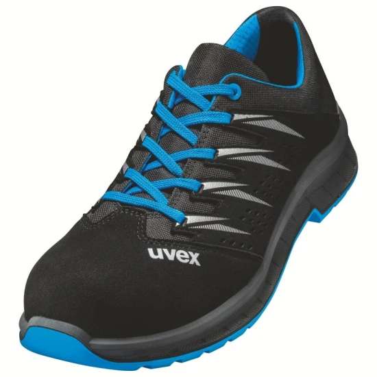 Uvex 2 pantofi de protectie S1P ESD, negru-albastru