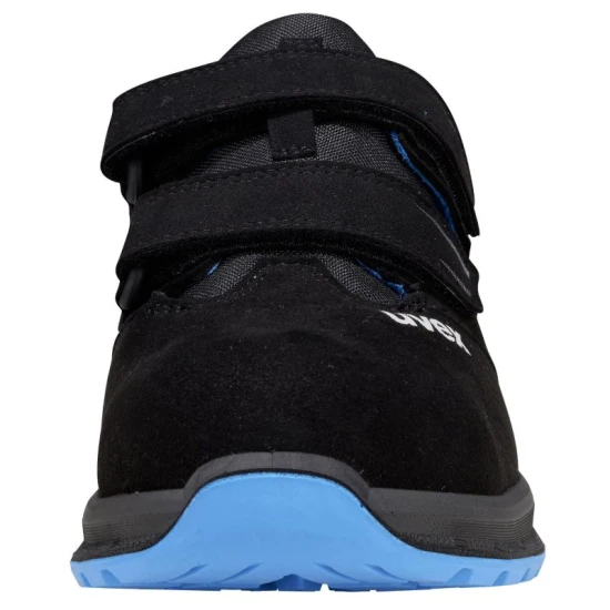 Uvex 2 sandale de protectie S1 ESD, negru-albastru