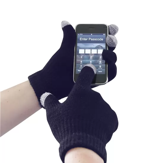Manusi de protectie termica Tricotata Touchscreen [GL16] Bleumarin