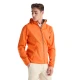 Jacheta softshell cu gluga, portocaliu