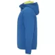 Jacheta softshell cu gluga, albastru royal