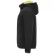 Jacheta softshell cu gluga, negru Jacheta softshell cu gluga, negru