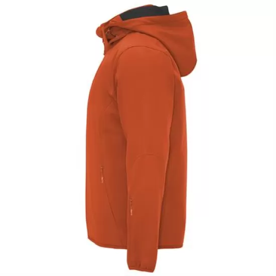 Jacheta softshell cu gluga, portocaliu Jacheta softshell cu gluga, portocaliu