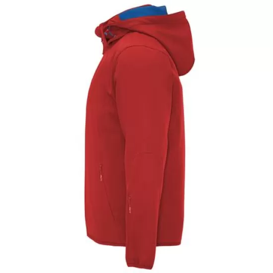 Jacheta softshell cu gluga, rosu Jacheta softshell cu gluga, rosu