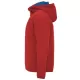 Jacheta softshell cu gluga, rosu Jacheta softshell cu gluga, rosu