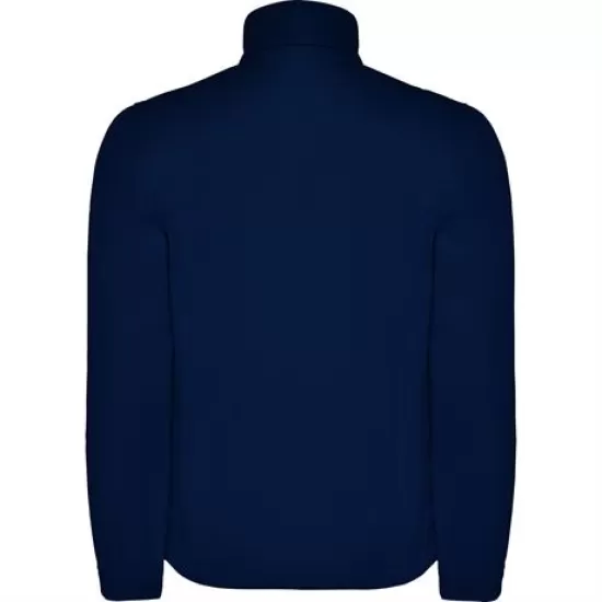 Jacheta softshell barbati, fermoar contrastant, Bleumarin Jacheta softshell barbati, fermoar contrastant, Bleumarin