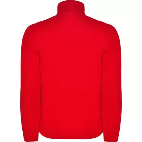Jacheta softshell barbati, fermoar contrastant, Rosu Jacheta softshell barbati, fermoar contrastant, Rosu