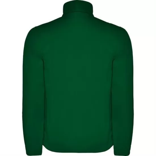 Jacheta softshell barbati, fermoar contrastant, Verde Jacheta softshell barbati, fermoar contrastant, Verde