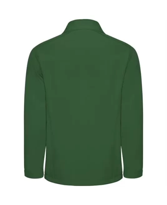 Jacheta softshell barbati, verde sticla
