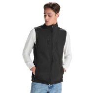 Vesta softshell neagra barbati, impermeabila si rezistenta