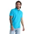 Tricou polo barbati bumbac 180g/mp, Albastru turcoaz