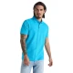 Tricou polo barbati bumbac 180g/mp, Albastru turcoaz