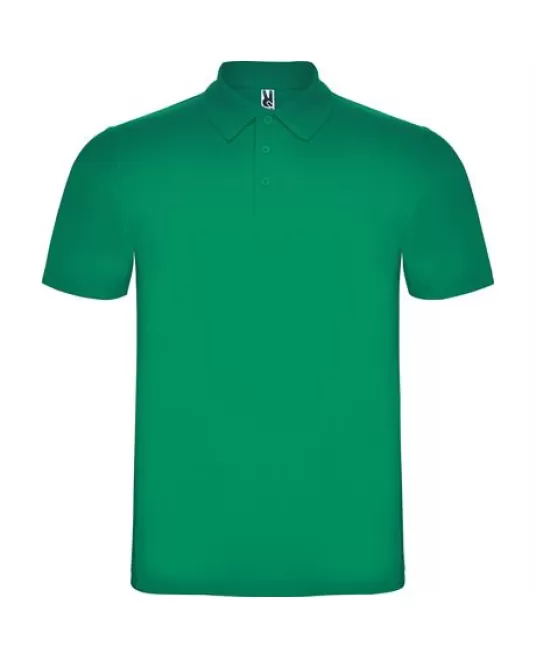 Tricou polo barbati bumbac 180g/mp, Verde kelly