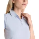 Tricou polo premium femei, bumbac 200g/mp, Albastru zen
