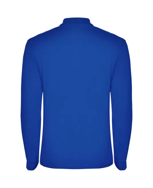 Tricou polo maneca lunga barbati 220g/mp, albastru royal Tricou polo maneca lunga barbati 220g/mp, albastru royal