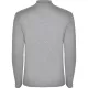 Tricou polo maneca lunga barbati 220g/mp, gri melanj Tricou polo maneca lunga barbati 220g/mp, gri melanj