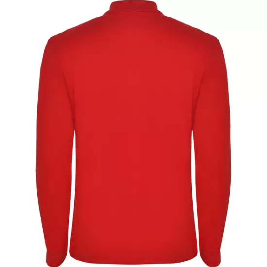 Tricou polo maneca lunga barbati 220g/mp, rosu Tricou polo maneca lunga barbati 220g/mp, rosu