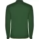 Tricou polo maneca lunga barbati 220g/mp, verde sticla Tricou polo maneca lunga barbati 220g/mp, verde sticla