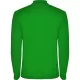Tricou polo maneca lunga barbati 220g/mp, verde iarba