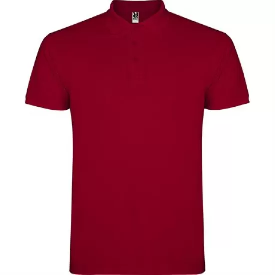Tricou polo premium barbati, bumbac 200g/mp, Visiniu Tricou polo premium barbati, bumbac 200g/mp, Visiniu