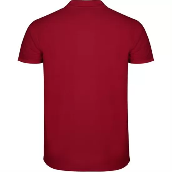 Tricou polo premium barbati, bumbac 200g/mp, Visiniu Tricou polo premium barbati, bumbac 200g/mp, Visiniu