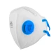 Masca FFP2 pliabila cu supapa, test dolomit, 10 buc/set
