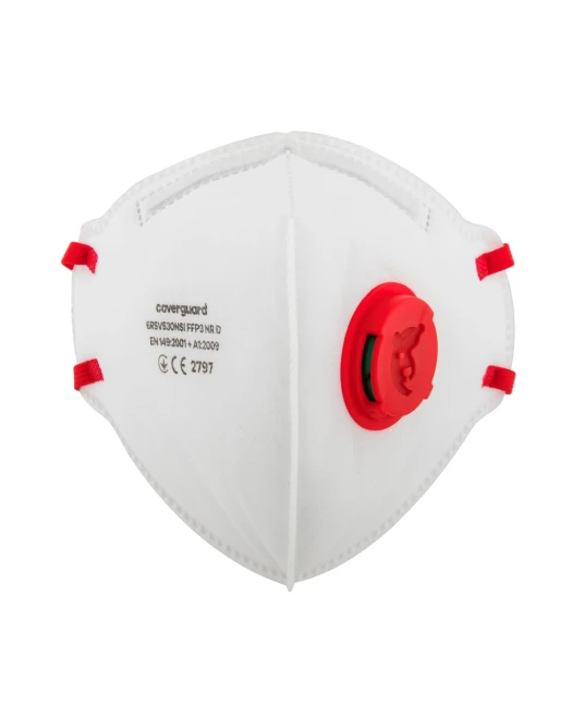 Masca FFP3 pliabila cu supapa, test dolomit, 10 buc/set