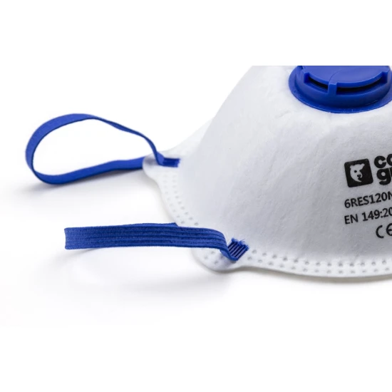 Masca FFP2 cupa cu supapa, 10 buc/set