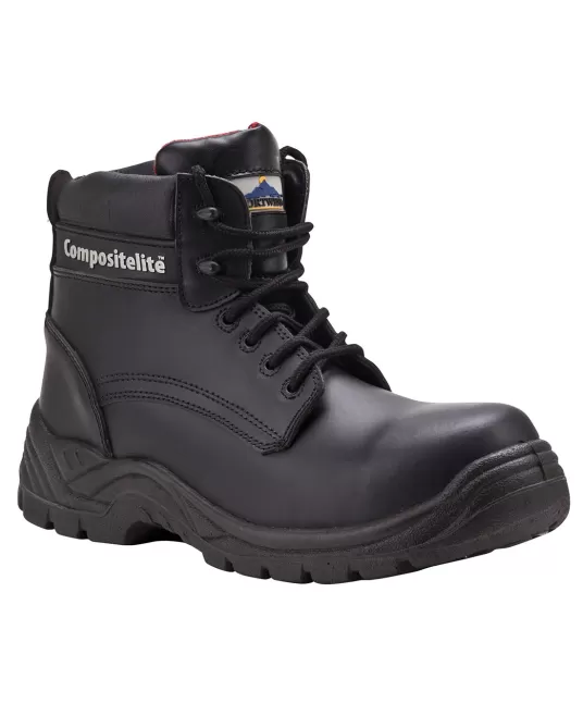 Bocanci de protectie S3, talpa TPU foarte  rezistenta [FC11] Negru