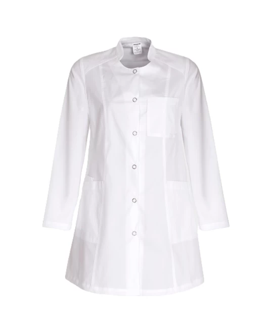 Halat medical cu capse, femei, alb Halat medical cu capse, femei, alb