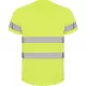 Tricou reflectorizant cu maneca scurta, 130g/mp Galben Tricou reflectorizant cu maneca scurta, 130g/mp Galben
