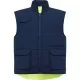 Vesta vatuita HiVis cu 2 fete Vesta vatuita HiVis cu 2 fete