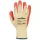 Manusi de protectie bumbac imersate in latex Grip [A100] Portocaliu