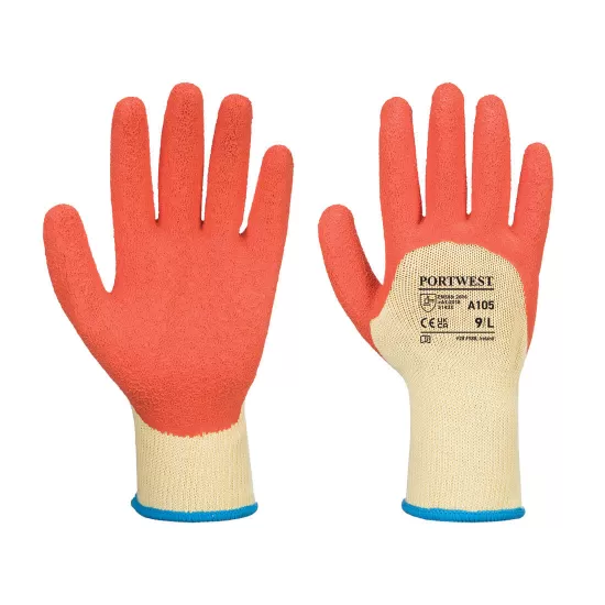 Manusi de protectie Grip Xtra [A105] Galben si portocaliu