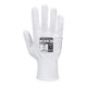 Manusi din nylon cu picouri PVC [A110] Alb si albastru