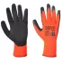 Manusi protectie termica frig imersate in latex, portocalii