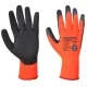 Manusi de protectie termica frig, impregnare latex [A140] Portocaliu si negru