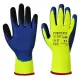 Manusi de protectie termica frig, impregnare dubla latex [A185] Galben si albastru
