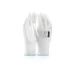 Manusi de precizie imersate in poliuretan, alb