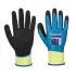 Manusi de protectie antitaiere Aqua Cut Pro [AP50] Negru si albastru