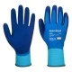 Manusi impermeabile din latex, protectie maxima la apa si uleiuri [AP80] Albastru