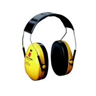 Antifoane externe 3M Peltor Optime I cu banda pentru cap, galben