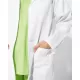 Halat alb pentru femei, tercot 195g/mp Halat alb pentru femei, tercot 195g/mp